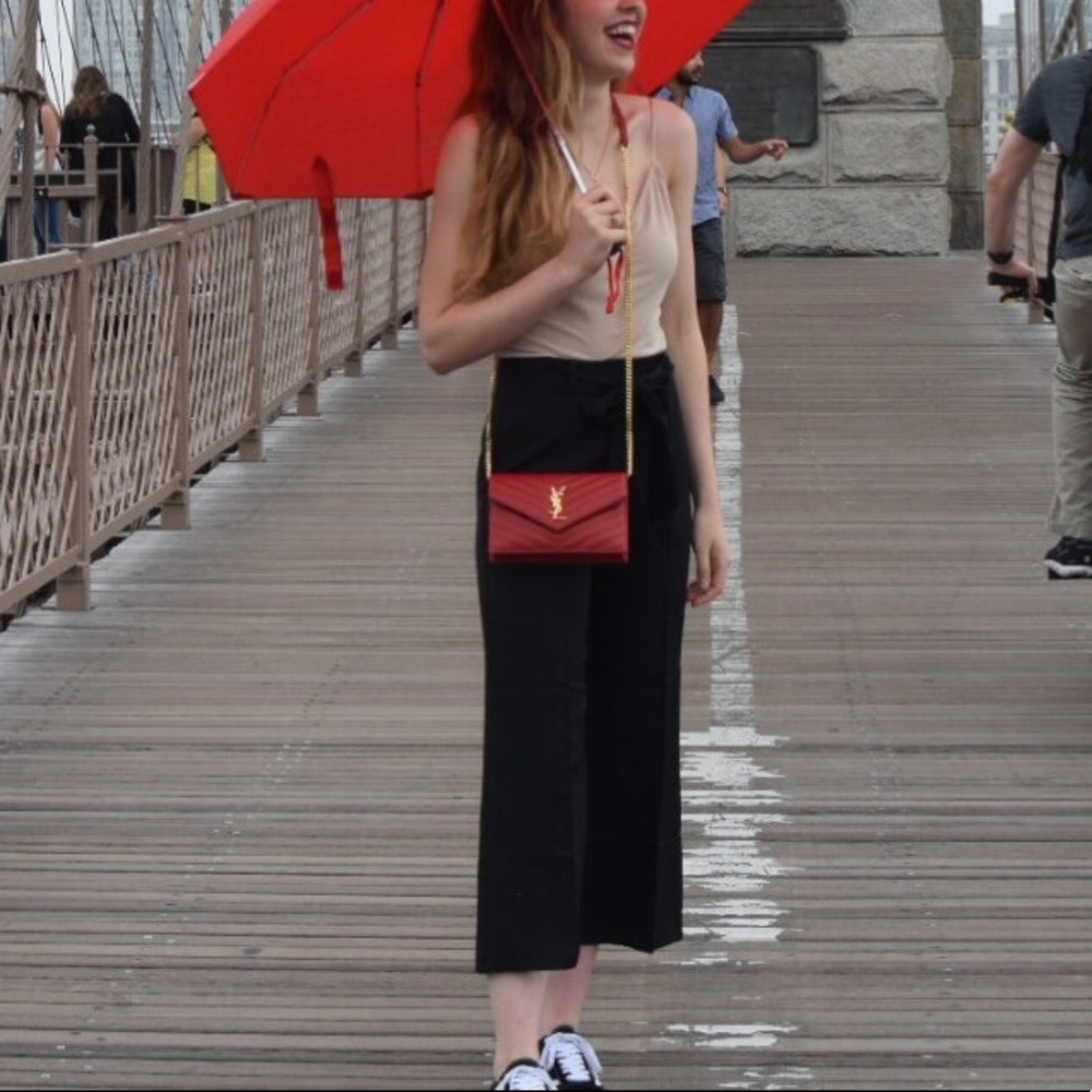 Black palazzo pants